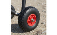 Foldable Aluminum Hauling Rack Padded Transport Gear Heavy-Duty