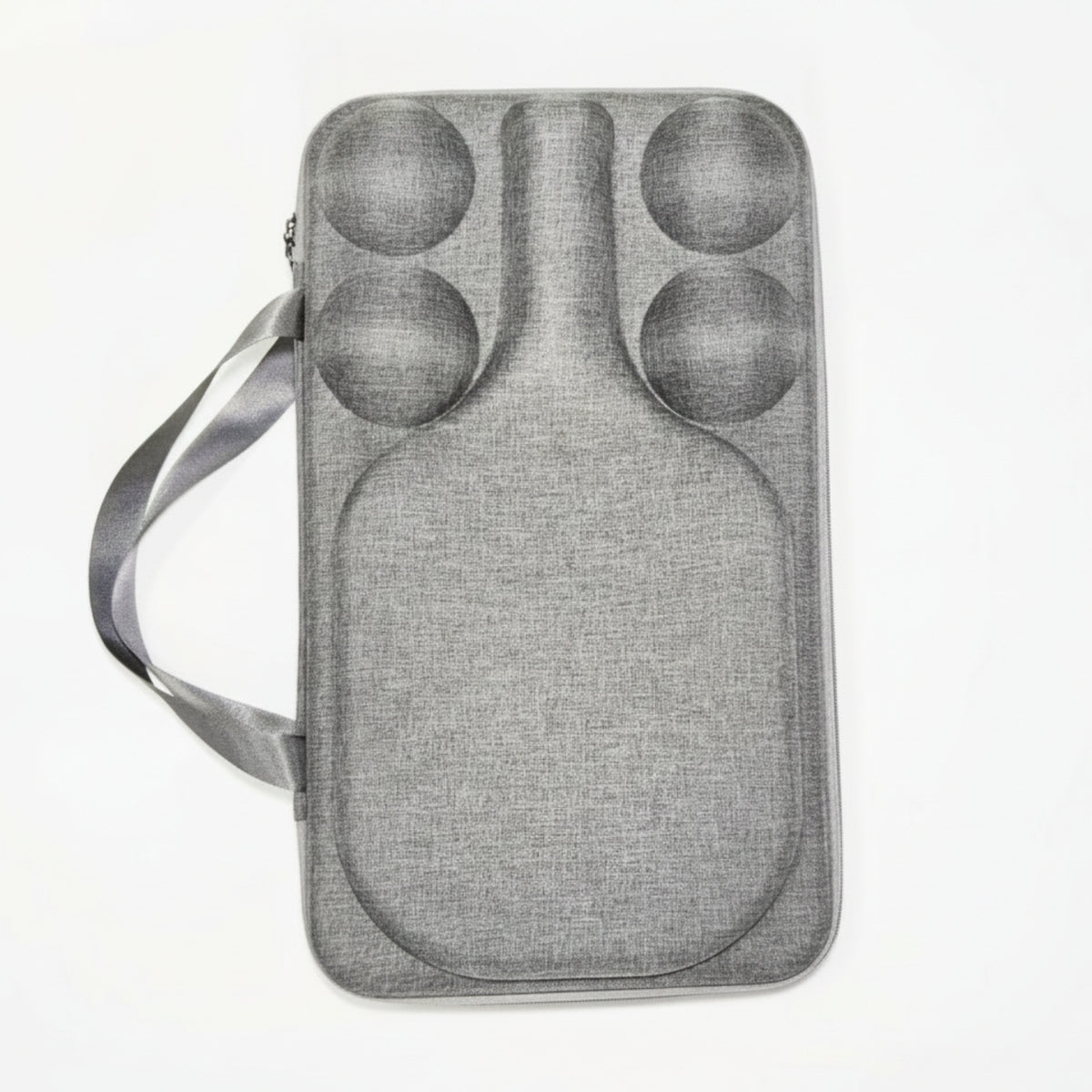 Molded EVA Paddle Case Top Handle Pickleball Paddle Case Zip Closure