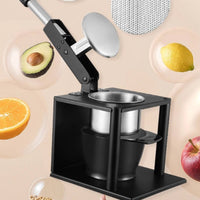 Lever Press Juicer Manual Juicer with Stainless Steel Cup Heavy Duty for Kitchen