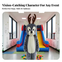 Fulltorso Giraffe Costume welcoming Face character costume Suit sturdy Construction