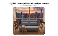 Space-Saving Armless Sleeper Loveseat Japanese and design Sofa Bed Foldable Design transformable Couch Multi-Functional for Apartment Dwellers, Students, homeowners, Small areas, Living Room, Balcony, Office
