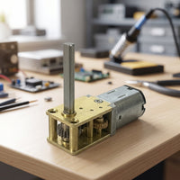Mini Gear Assembly Motor Miniature Motor with Metal Gearbox High Turning Power for Students