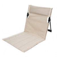 Reclining Beach Lounge Chair Lightweight Folding Beach Chair Easy to Clean Outdoor Seating Fade Resistant for Garden