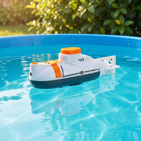 6-Channel Mini RC Underwater Vessel Waterproof Wireless Control Underwater Vessel Rechargeable Underwater for Bathtub