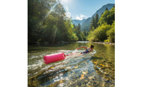 Double Air Bladder Design Swimming Safety Buoy with Storage Thickened Material Outdoor Water Swim Buoy Portable Swimmer Tow Buoyancy Aid Easy Inflation & Deflation for Triathletes, Kids, Rafting, Triathlon, Kayaking, Beach