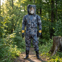 Bee Suit with Hood One-Piece Beekeeping Suit with Gloves Professional for Colony Inspection