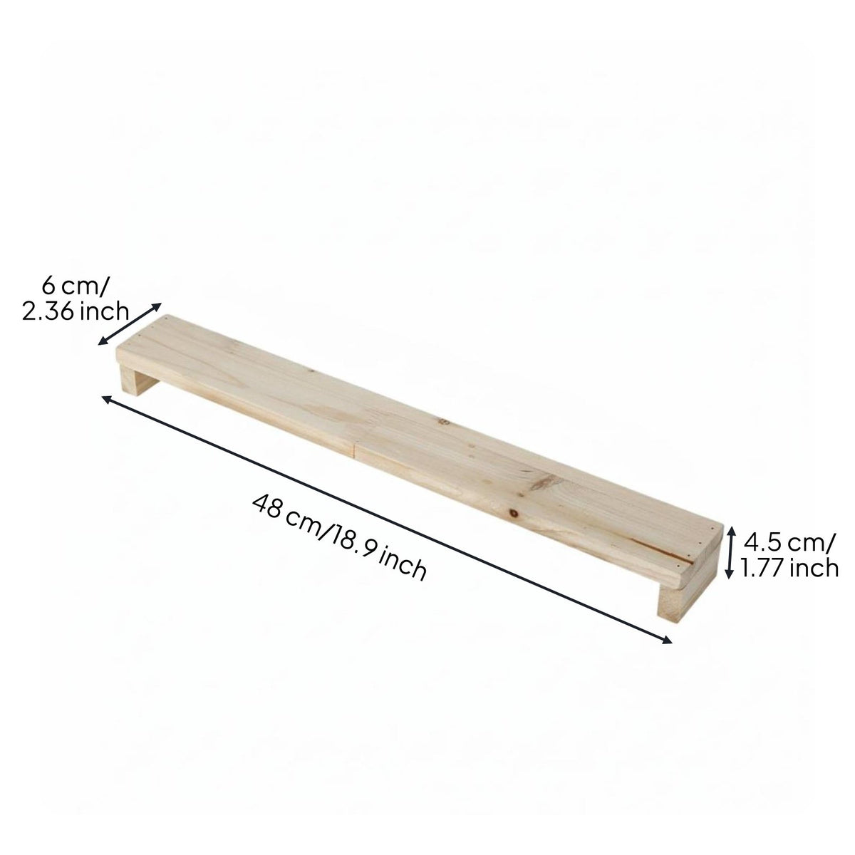 Pottery Hand Support Board Fir Wood Construction Pottery Painting Hand Rest Prevents Smudging Overglaze Painting Tool for Beginners, Students