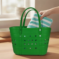 Easy to Clean EVA Tote | Waterproof, Perforated Tote Bag, for Pool