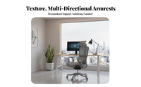 Ergonomic Mesh Chair Multi-Dimensional Armrests Ergonomic Mesh Swivel Chair