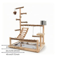 Parrot Training Stand Sturdy Pet Supply Safe for Home Aviary
