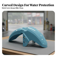 E-Cycle Front Mudguard Long-Lasting Electric Scooter Front Mudguard Electric Scooter Mudguard Rustproof Mud Protection High