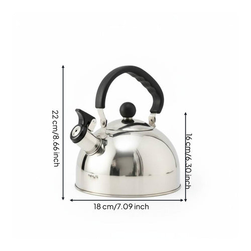 Stovetop Whistling Kettle Folding Handle Kitchenware for Kitchen