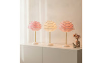 Corded Rose Lamp Button-Switch Flower Lamp Romantic Sculptural for Bedroom, Reading Corner
