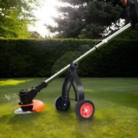Grass Auxiliary Wheels Labor-Saving Trimmer Support Wheel for Yard