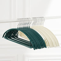 Yutong Semicircle Anti-Slip Plastic-Coated Clothes Hanger, No Trace, Thickened, Household, Wholesale