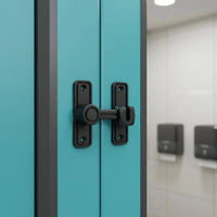 Push-Pull Door Bolt Glow in the Dark Sliding Door Lock Anti-Unauthorized Entry Flip Latch Lock for Toilet