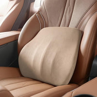 Memory Foam Car Neck Pillow and Lumbar Support Cushion Set