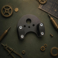 Bare Handle Kit Black Motorcycle Handlebar Kit Retro Design