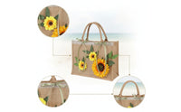 Tote Bag with Marigold Versatile Handbag Portable for Women