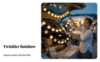 Sky puff and celestial Shaped Fairy Lights light-emitting diode Technology Shaped Novelty Lights