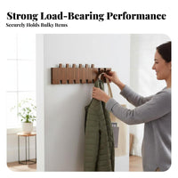Retractable Keyboard Key Hanger Space-Saving Coat Rack sturdyDuty for Music Lovers