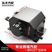 汽车跨境热销汽车改装1L，2L通用方型透气机油壶溢流壶