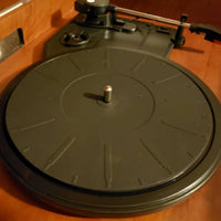 Turntable Platter Mat Silicone Platter Slipmat Vibration-Dampening Slipmat for Vinyl Collectors