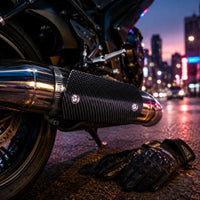 Easy to Install Exhaust Pipe Heat Guard with Clamps Curved Exhaust Heat Guard with Clamps Cylindrical Adjustable