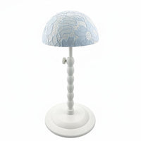 Adjustable Hairpiece Stand Stable Base Countertop Hat Display Multi-Purpose
