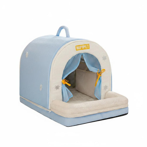 Feline Air-Conditioned Nest Summer Feline Ice House Insulated for Hot Weather