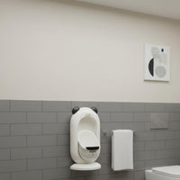 Easy to Clean Boys Standing Urinal Splash Proof Wall-Mounted Training Urinal Material for Toddlers