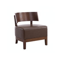 Lowspine Upholstered Seat Leisure Design Seating Furniture Modern Design Curved Supportrest for Business Owners, Renters
