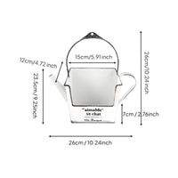 Watering Can Planter Multipurpose House Decoration Uncovered Top for Desktop