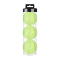 3 Pieces No Noise Quiet Foam Pickleball Safe Foam Pickleball Ball Realistic Rebound Sports Equipment Long-Lasting