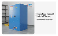 Fire Resistant Resistant Cabinet Ventilated Design Storage Cabinet Double Vents Fire Resistant-Resistant Steel Container for Factory Owners