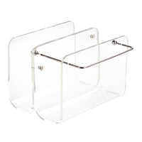 Creative Nordic Acrylic Bookend for Desk Organization