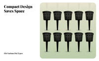 10 Pieces Root Safe Perforated Plant Feeder Fertilizer Basket