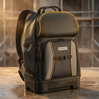 Tool Backpack Padded Straps Molded Base Tool Backpack Wear-Resistant