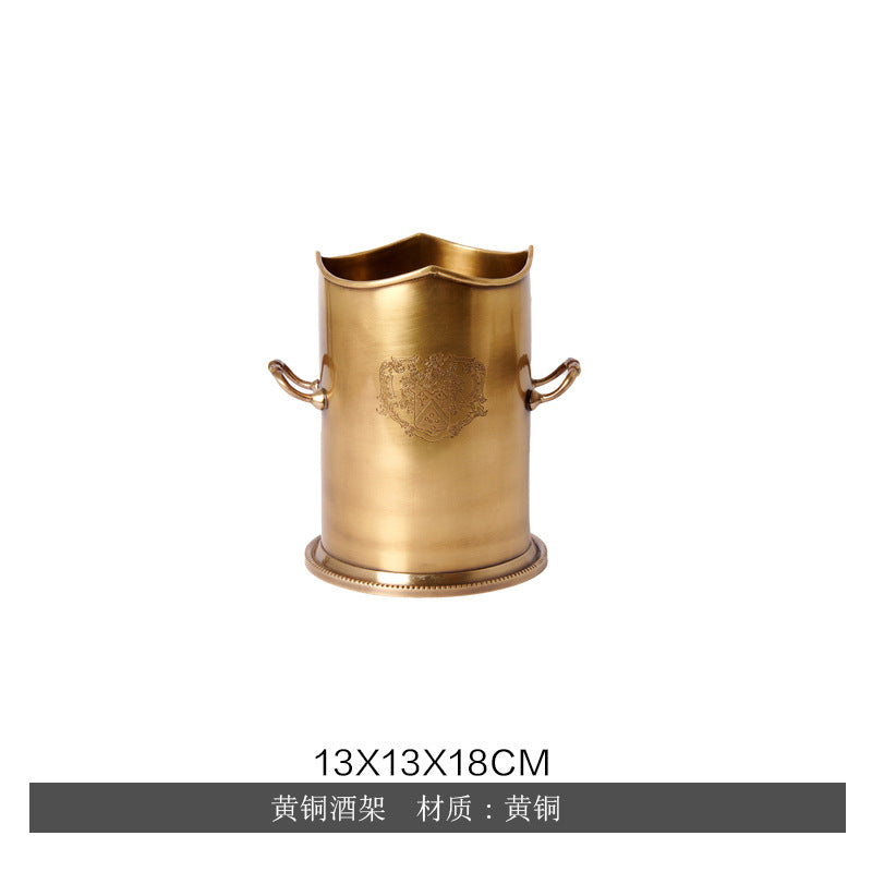 13-13-18cm Brass
