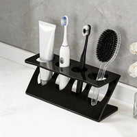 Electric Toothbrush Stand Space Saving Toothpaste and Razor Holder for Washstand