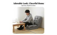 Foldable Design Adjustable Folding Floor Lounger Converts to Bed Sleeper Chair Space-Saving transformable Sofa Portable for Students, Young Adults, Apartment Dwellers, Dorm Room, Small Apartments, Bedroom