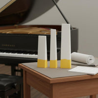 3 Pieces Piano Tuning Mute Blocks Tapered Design Piano Mute Block