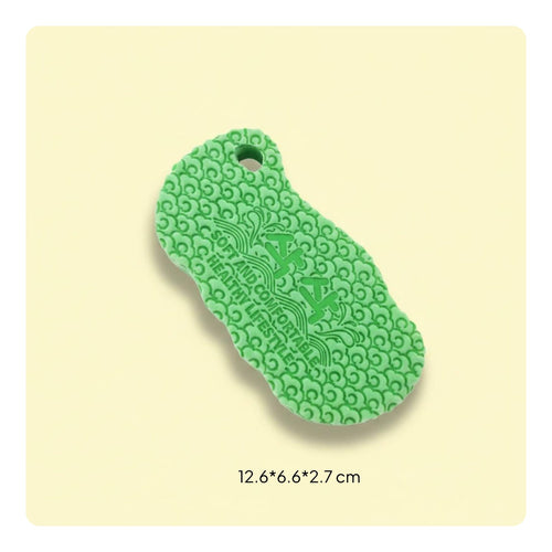 3D Body Sponge Reusable Soft Bath Scrubbie Hanging Lanyard Design