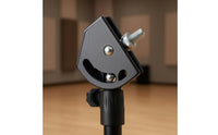 Metal Bracket Adjustable Drum Pad Stand Rubber Feet Folding Tripod Drum Stand Carry Bag Music Gear Foldable for Home Rehearsal