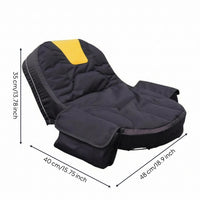 Riding Mower Seat Cover Padded Cushioned Mower Seat Cover Waterproof