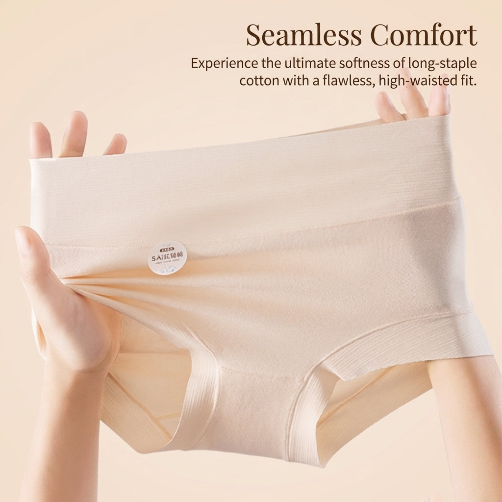 High Waisted Knickers for Women with Premium Comfort, Maternity Underwear with Crotch Lining, Plus Size Breathable with Control Design
