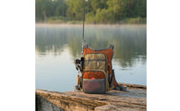 Adjustable Fishing Chest Pack Ventilated Chest Pack with Harness Lightweight Fishing Vest Bag Padded for Anglers, Fly Fishermen