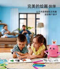 Drawing Robot Smart Early Education Toy with USB Charging