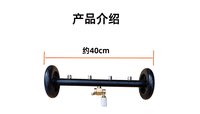 High Pressure Car Wash Water Gun Head Chassis Cleaner 1/4 Quick Connect