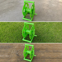 Cable Reel Empty Spool Winding Reel Wire Storage Rack Hand Crank Wire Dispenser Extension Cord Reel